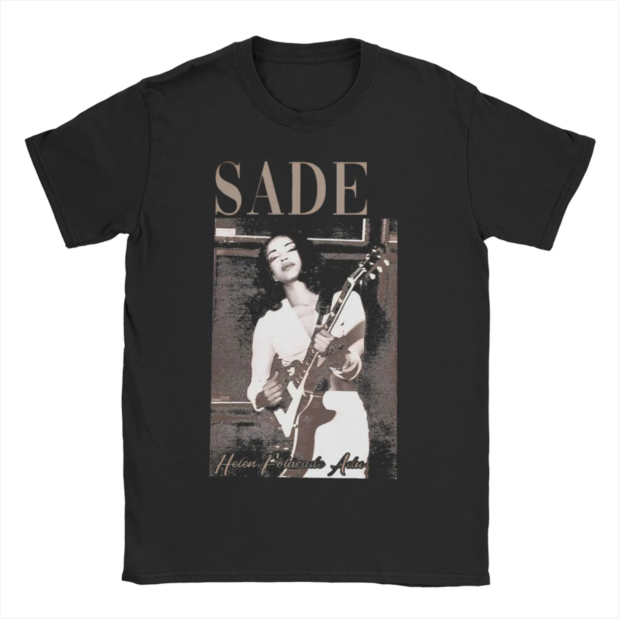 S-Sade Adu Love Deluxe T Shirt Men Women's 100% Cotton Vintage T-Shirts O Neck  Tees Short Sleeve Clothing Printed