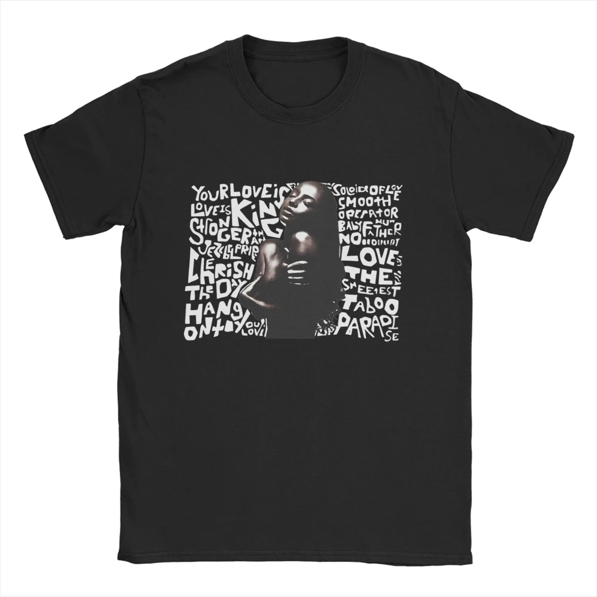 S-Sade Adu Love Deluxe T Shirt Men Women's 100% Cotton Vintage T-Shirts O Neck  Tees Short Sleeve Clothing Printed