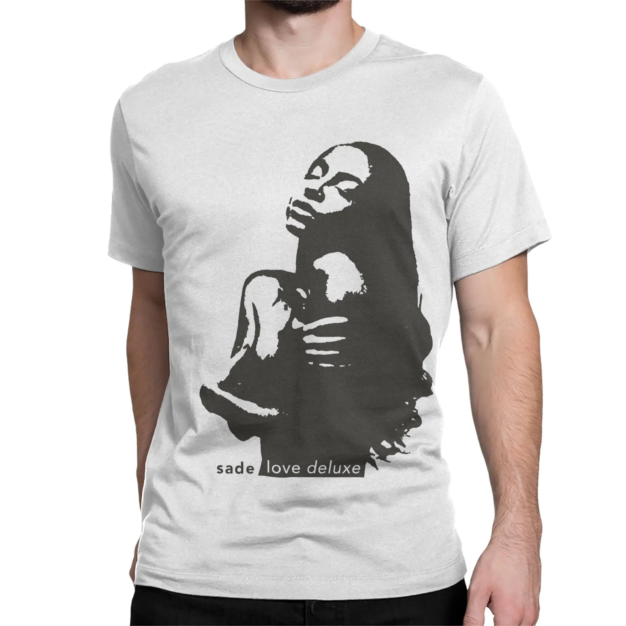 S-Sade Adu Love Deluxe T Shirt Men Women's 100% Cotton Vintage T-Shirts O Neck  Tees Short Sleeve Clothing Printed
