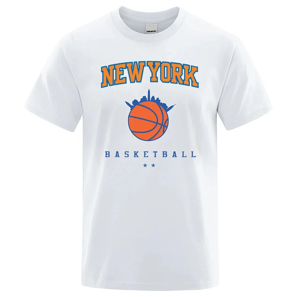 Streetwear Men S Clothing for Nba Basketball Stars High Quality T Shirts Breathable for Summer Popular Hip Hop Tops