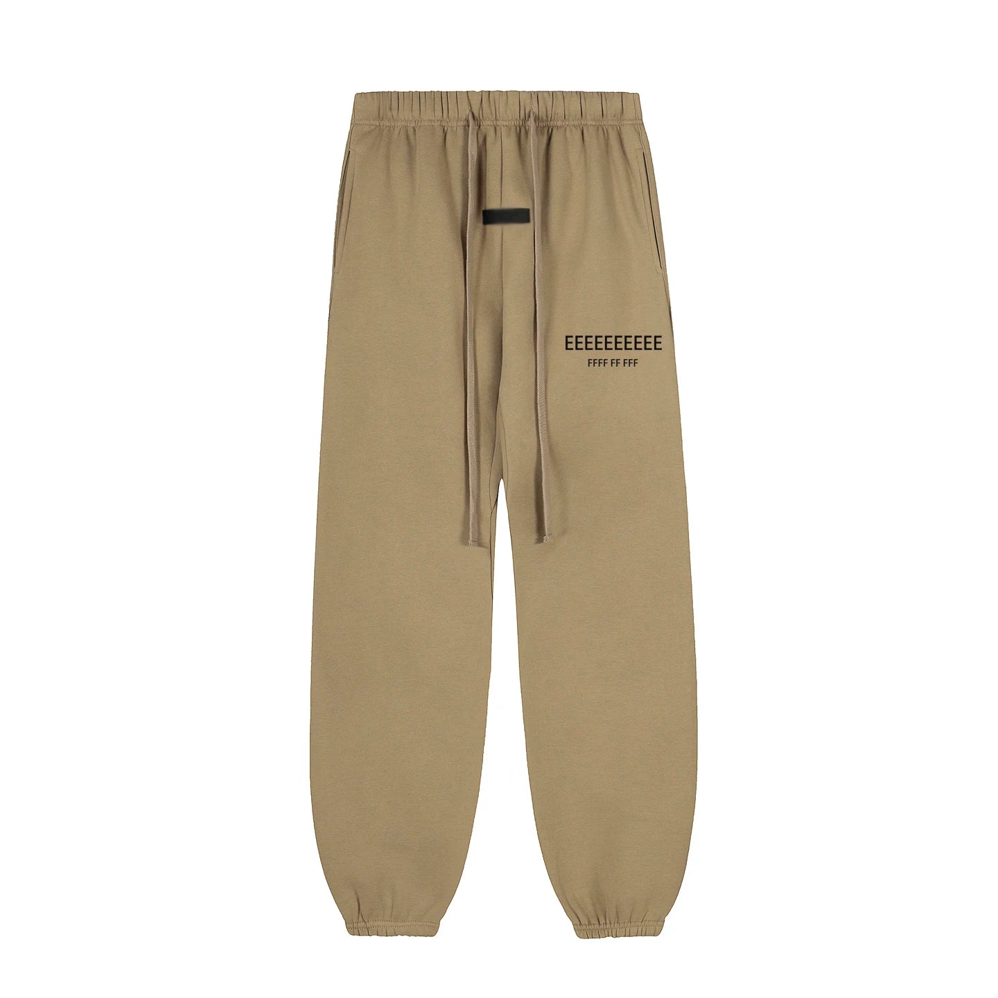 Fashion Double-Line Matching Set Men's Drawstring Pants Luxury Design Long Silicone Letter Pants High Street Couple Oversized Pants Hoodie Set