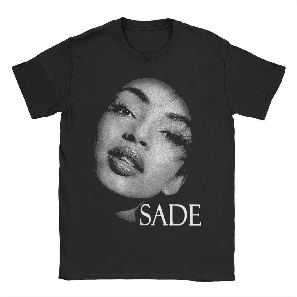 S-Sade Adu Love Deluxe T Shirt Men Women's 100% Cotton Vintage T-Shirts O Neck  Tees Short Sleeve Clothing Printed