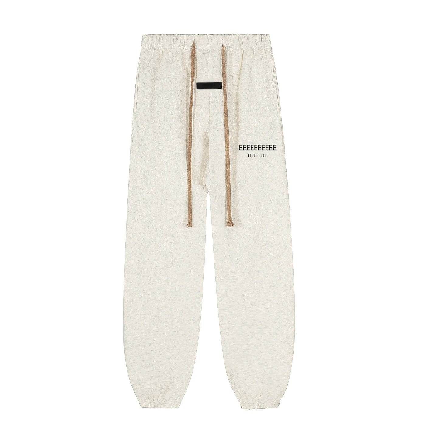 Fashion Double-Line Matching Set Men's Drawstring Pants Luxury Design Long Silicone Letter Pants High Street Couple Oversized Pants Hoodie Set
