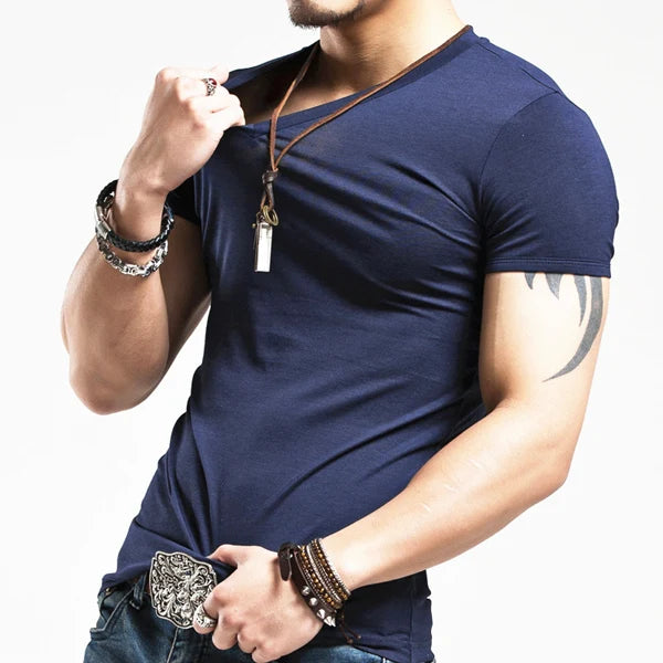 2026 MRMT Brand New Men T Shirt 10 colors Fitness Mens T-shirts V neck Man T-shirt For Male Clothing Tshirts S-5XL Tops Tees