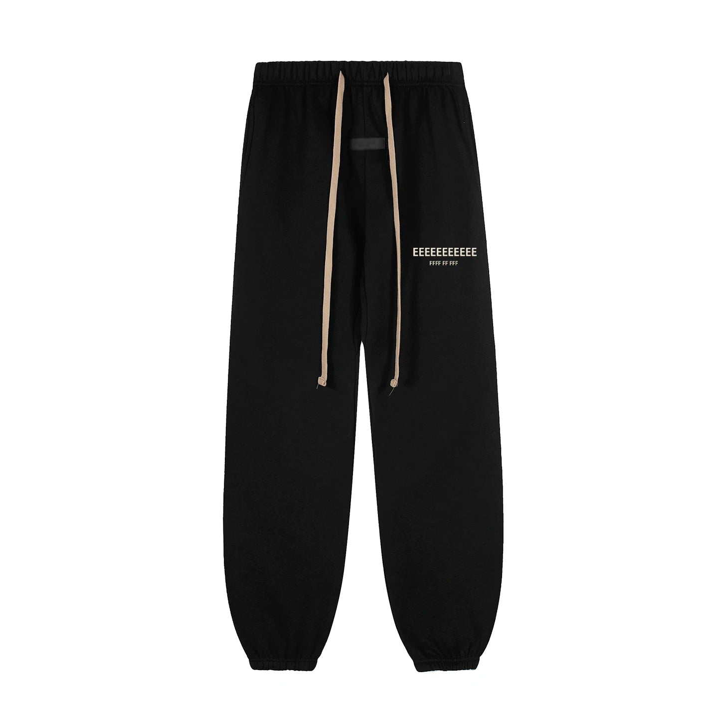 Fashion Double-Line Matching Set Men's Drawstring Pants Luxury Design Long Silicone Letter Pants High Street Couple Oversized Pants Hoodie Set