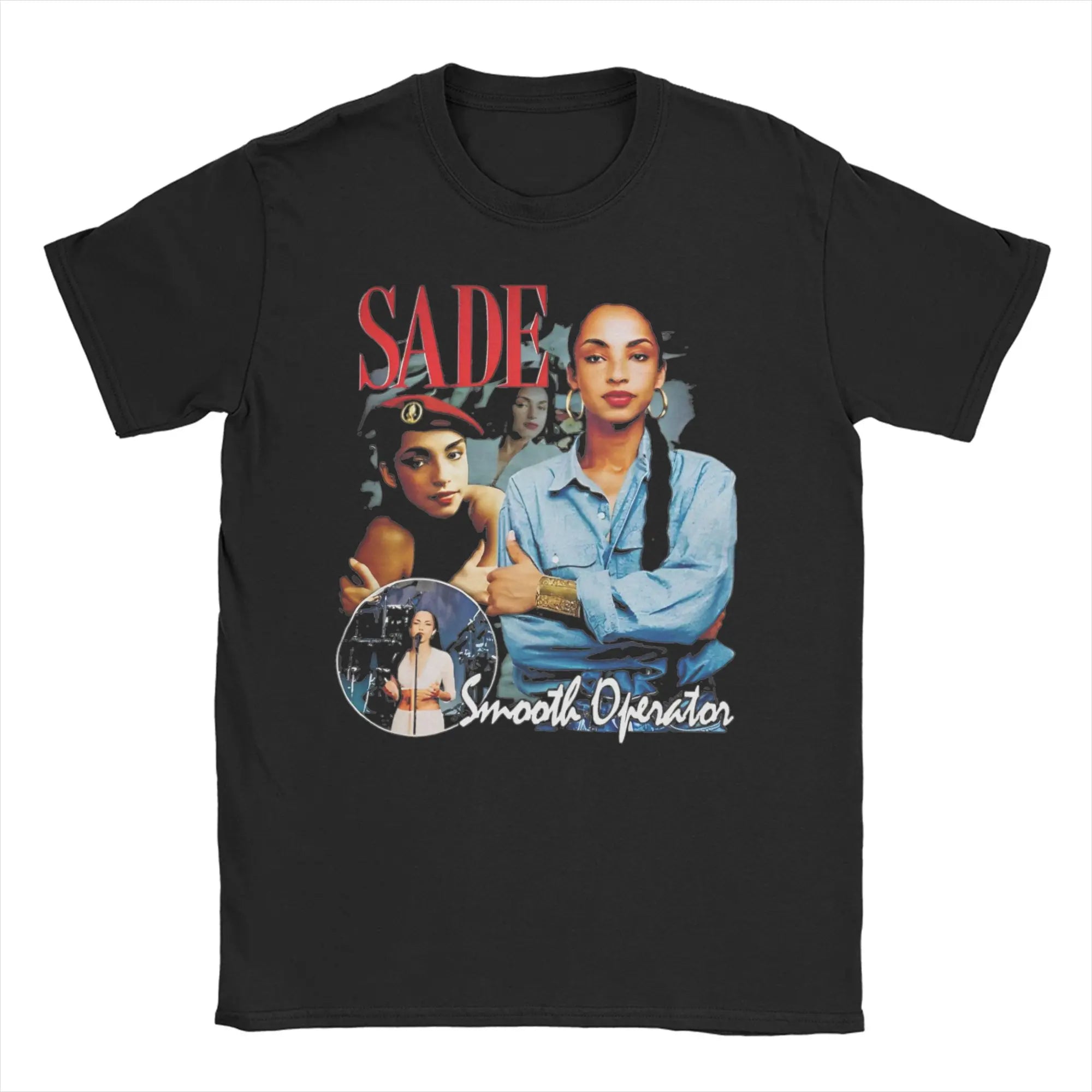 S-Sade Adu Love Deluxe T Shirt Men Women's 100% Cotton Vintage T-Shirts O Neck  Tees Short Sleeve Clothing Printed