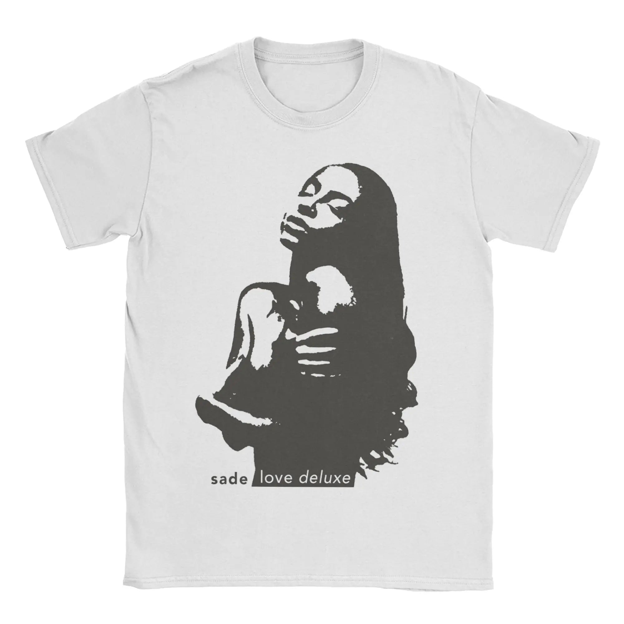 S-Sade Adu Love Deluxe T Shirt Men Women's 100% Cotton Vintage T-Shirts O Neck  Tees Short Sleeve Clothing Printed
