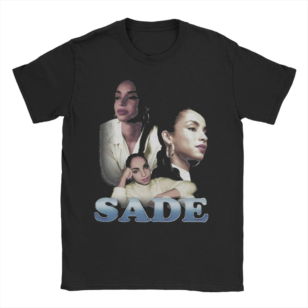 S-Sade Adu Love Deluxe T Shirt Men Women's 100% Cotton Vintage T-Shirts O Neck  Tees Short Sleeve Clothing Printed
