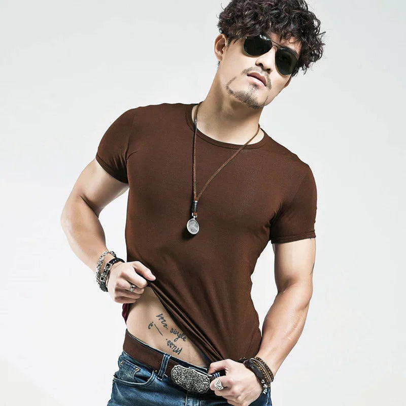 2026 MRMT Brand New Men T Shirt 10 colors Fitness Mens T-shirts V neck Man T-shirt For Male Clothing Tshirts S-5XL Tops Tees
